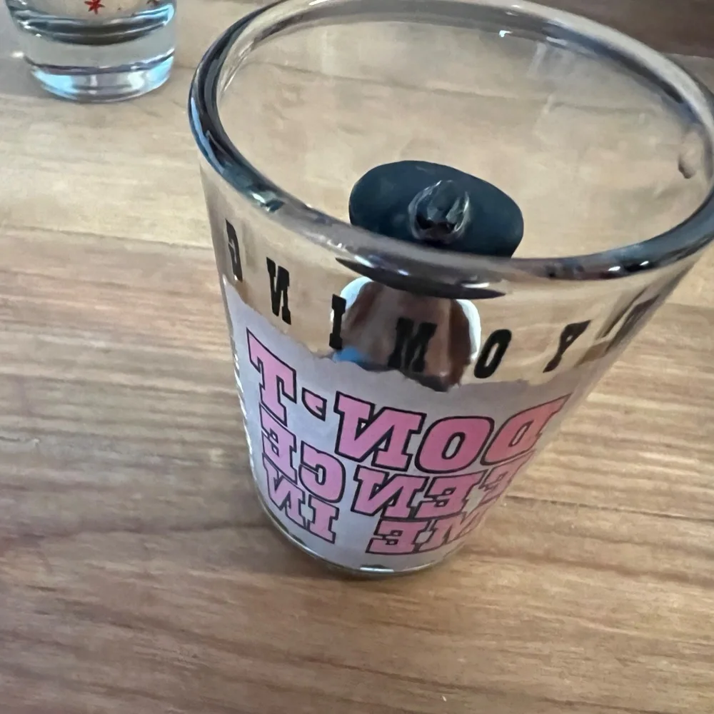 Wyoming Don't Fence Me In Shot Glass